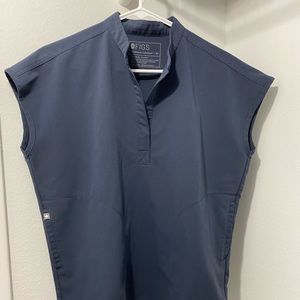 Figs XS Rafaela Night Sky Scrub Top - Limited Edition